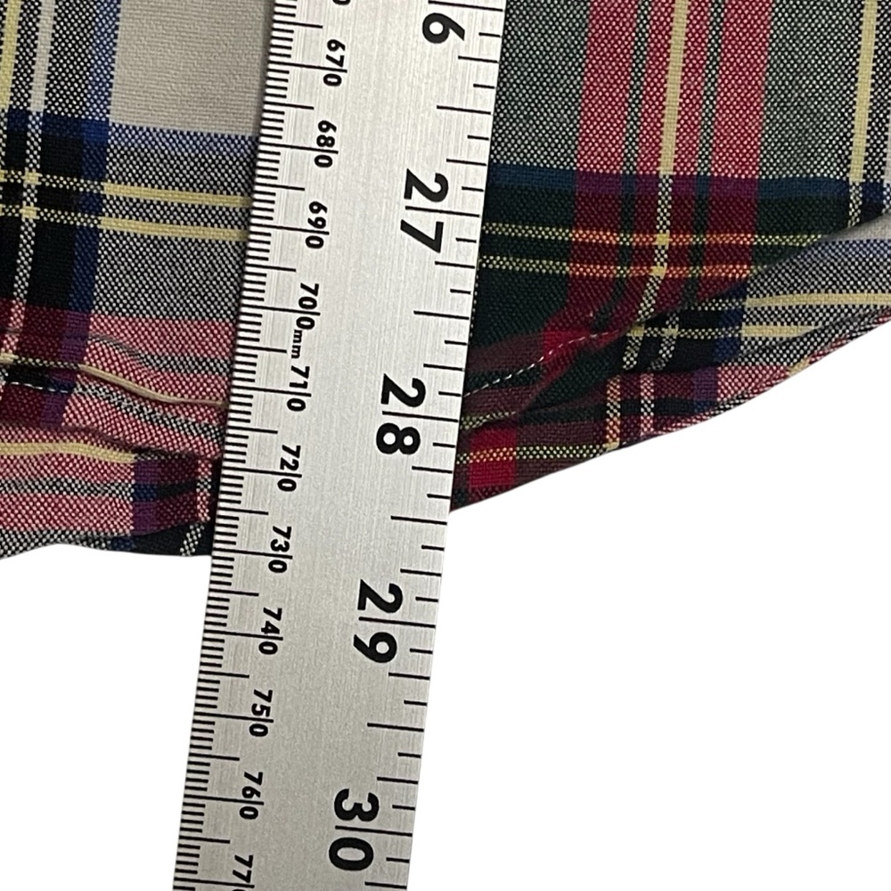 Polo by Ralph Lauren Men's Red Plaid Shirt Slim Fit - Picture 7 of 11